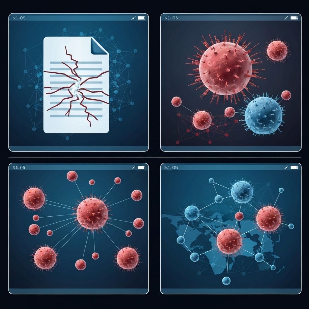 أنواع التهديدات السيبرانية